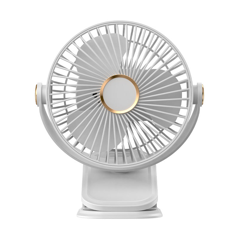 Portable Table Fan Adjustable Tilt Angle Low Noise Quiet Operation Lightweight