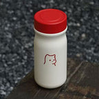 Women’s Insulated Water Bottle with Secure Flip Lid and Animal Design BPA-Free Reusable