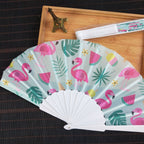 Ladies Decorative Fan Shimmering Shell Pattern Lightweight Portable Handheld Fan