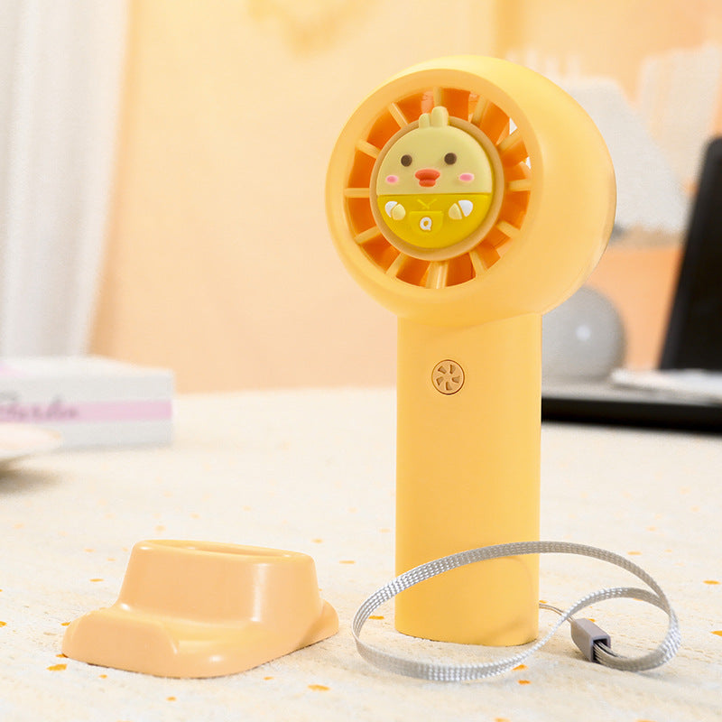 Portable USB Mini Fan with Flexible Tilt, Compact Lightweight Personal Cooling Fan