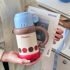 Unisex BPA-Free Plastic Water Bottle Leak-Proof with Carrying Handle Durable and Stylish