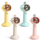 Women's Portable Handheld Fan Creative Animal Design Lightweight Compact