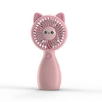 Portable Handheld Fan for Women Cat Design Compact Battery Operated