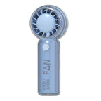 Portable Handheld Fan High-Capacity Rechargeable Battery Multiple Speeds Compact Design