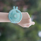 Portable Handheld Fan Lightweight Wrist-Wearable Cute Rabbit Design