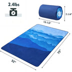 Picnic Blanket Water-Repellent Outdoor Mat Lightweight Portable Unisex