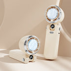 Portable Mini Air Cooler with Spray Function Compact Personal Fan