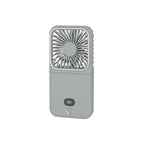 Portable Mini Fan Compact Lightweight Adjustable Speeds USB Rechargeable with LED Indicator