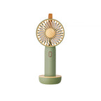 Rechargeable Handheld Air Circulator Fan Portable Compact Lightweight with Adjustable Speeds