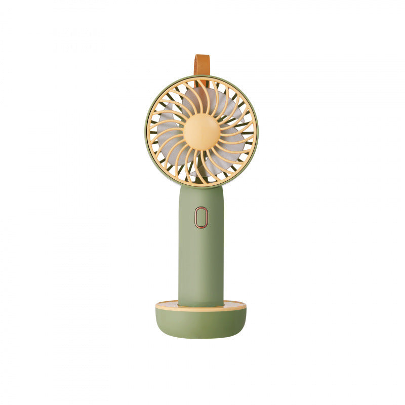 Rechargeable Handheld Air Circulator Fan Portable Compact Lightweight with Adjustable Speeds
