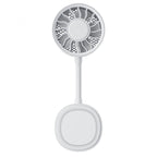 Portable Handheld Cooling Fan USB Rechargeable with Multiple Speed Settings Lightweight Ergonomic Design