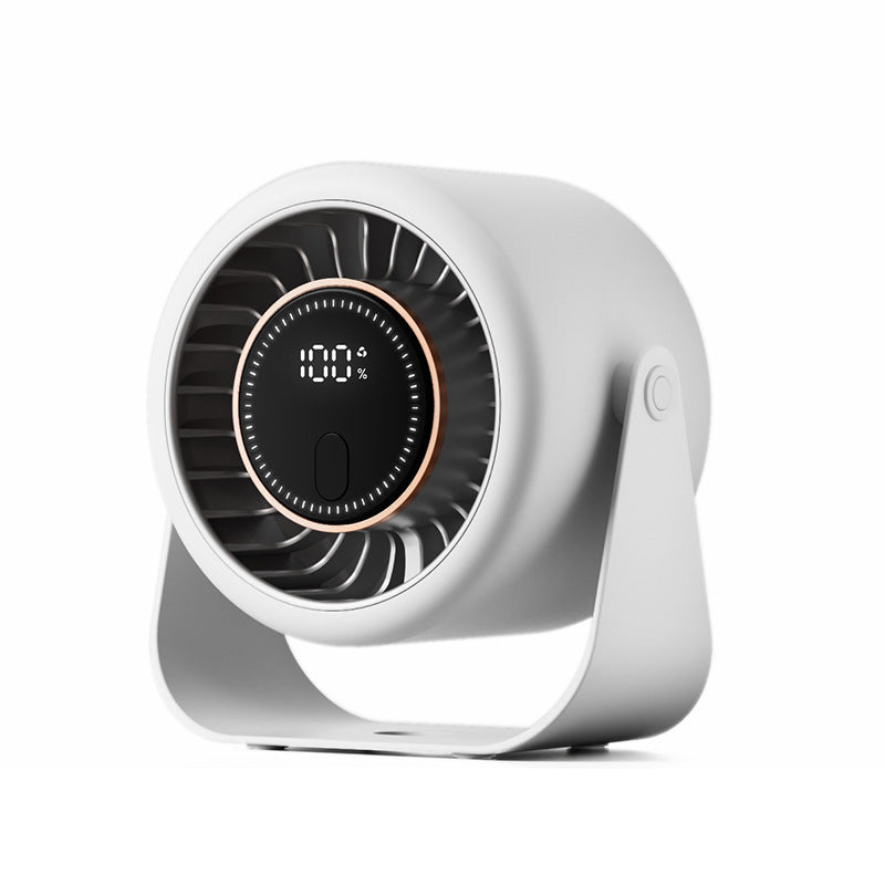 Harrow Portable Handheld Fan with Digital Speed Display Lightweight Ergonomic Design