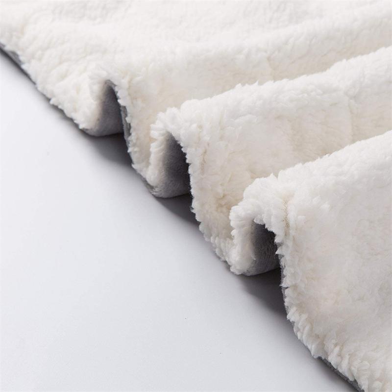 Cozy Blanket Soft Fleece Sherpa Lightweight Machine Washable