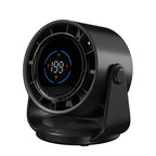 Digital Air Circulator Fan Portable Rechargeable Quiet Operation Touch Screen
