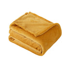 Soft Plush Blanket for Women with Detailed Ribbed Texture Cozy Warm Throw Blanket