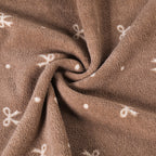 Harrow Women's Cozy Fleece Bedspread Soft Warm Throw Blanket for Living Room Bedroom
