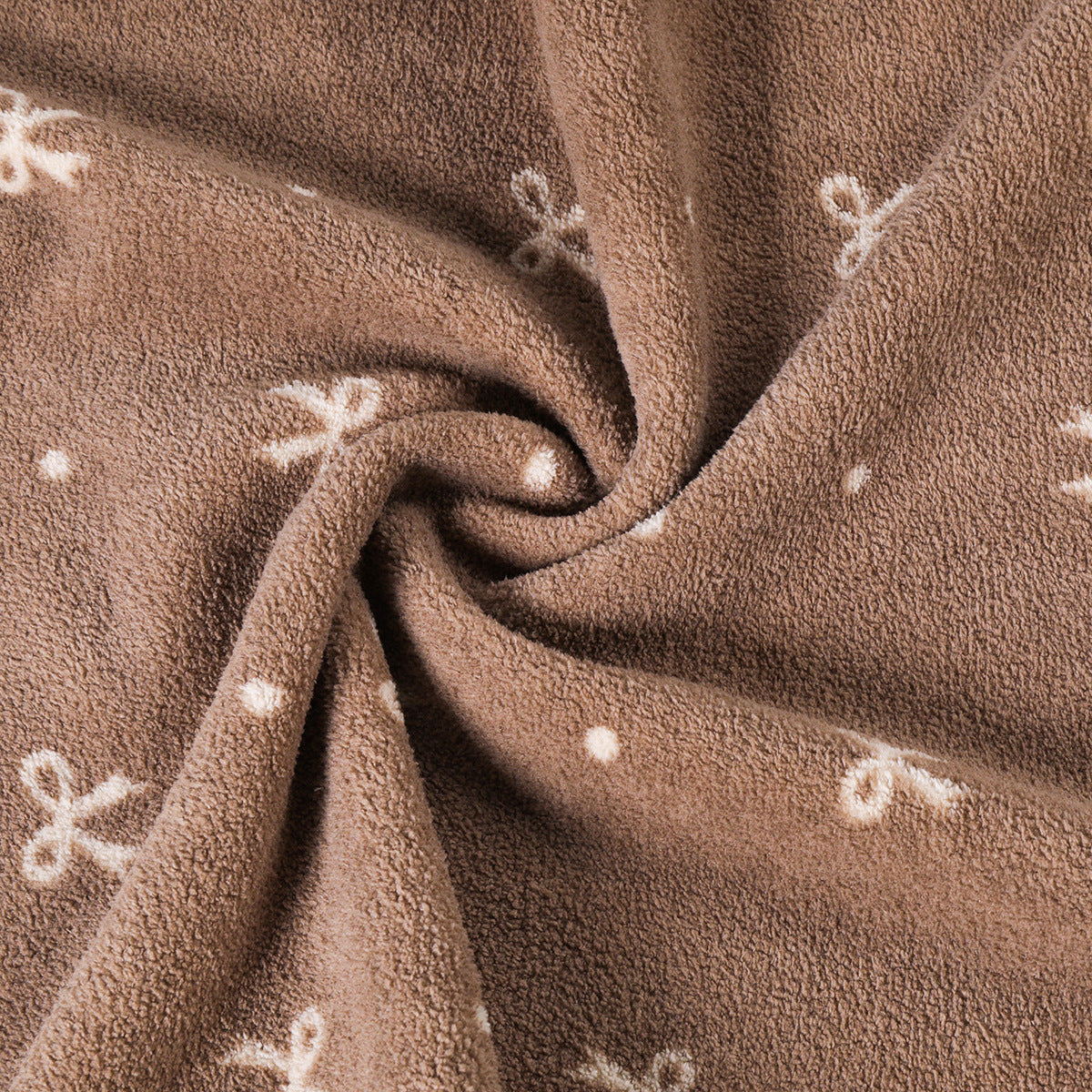 Harrow Women's Cozy Fleece Bedspread Soft Warm Throw Blanket for Living Room Bedroom