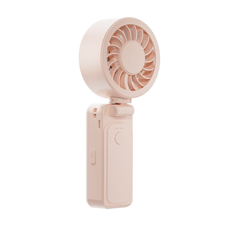 Harrow Rechargeable Mini Handheld Fan Portable USB Battery-Powered Personal Cooling Device