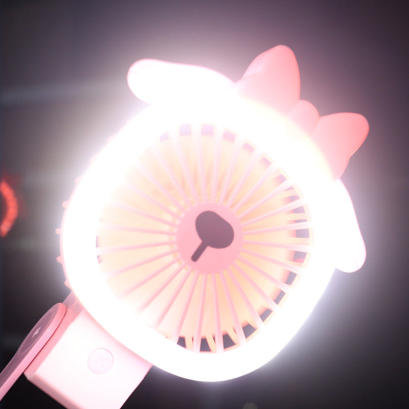 Portable Mini Fan USB Rechargeable Quiet Operation Compact Handheld Personal Cooling Fan