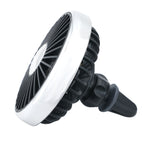 Portable Dashboard Air Circulation Fan 360-Degree Rotation Compact Car Cooling Fan