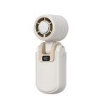 Portable Mini Fan Lightweight Cordless Personal Fan with LED Display