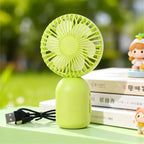 Portable USB Handheld Fan Flexible Adjustable Design Lightweight Quiet Personal Cooling