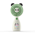 Portable Mini Fan Lightweight USB Rechargeable Panda Design Personal Handheld Fan