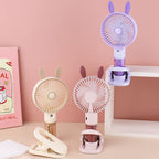 Portable USB Table Fan Foldable Design Lightweight Personal Desk Fan with Multiple Speeds