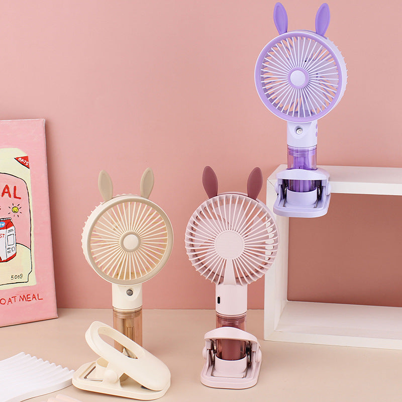 Portable USB Table Fan Foldable Design Lightweight Personal Desk Fan with Multiple Speeds
