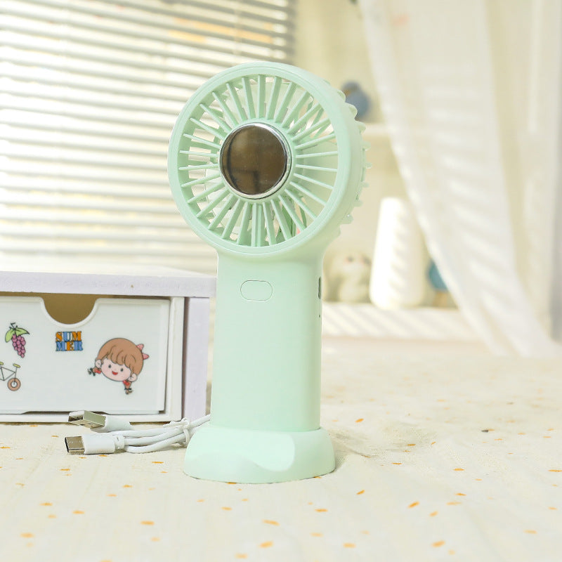 Portable Hand Fan for Women with Powerful Battery and Touch Control Compact Lightweight Handheld Fan
