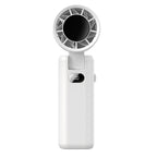 Portable Mini Fan USB Rechargeable Lightweight Personal Handheld with Multiple Speeds and Battery Display
