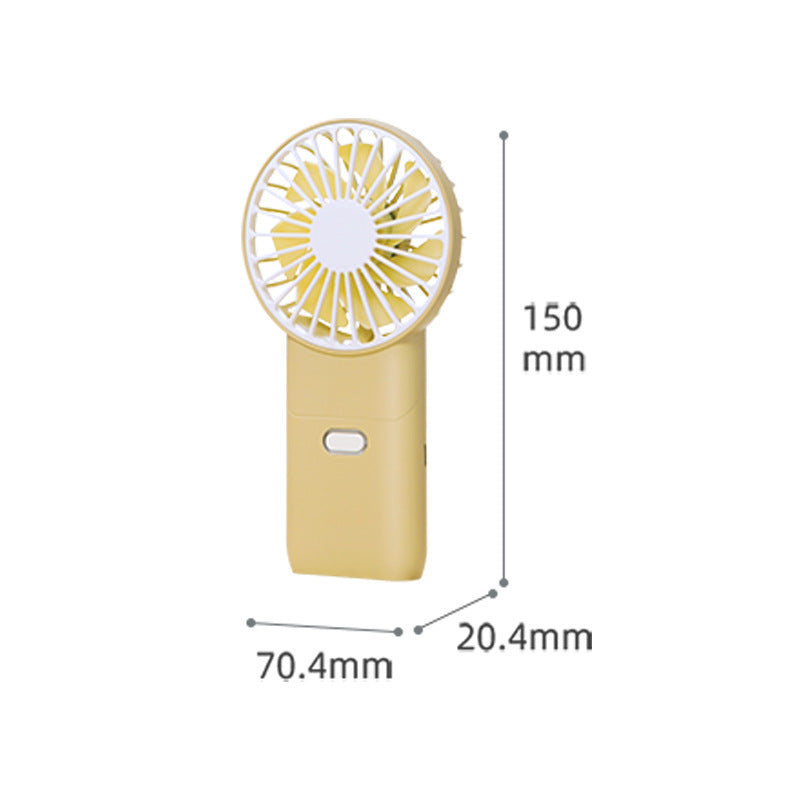 Mini Portable USB Rechargeable Fan Compact Handheld Personal Cooling Device