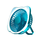 Desktop Air Purifier Fan with LED Display Compact Quiet Operation