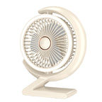 Table Fan Quiet Operation Adjustable Tilt Multiple Speeds for Home Office