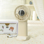 Portable Hand Fan for Women with Powerful Battery and Touch Control Compact Lightweight Handheld Fan