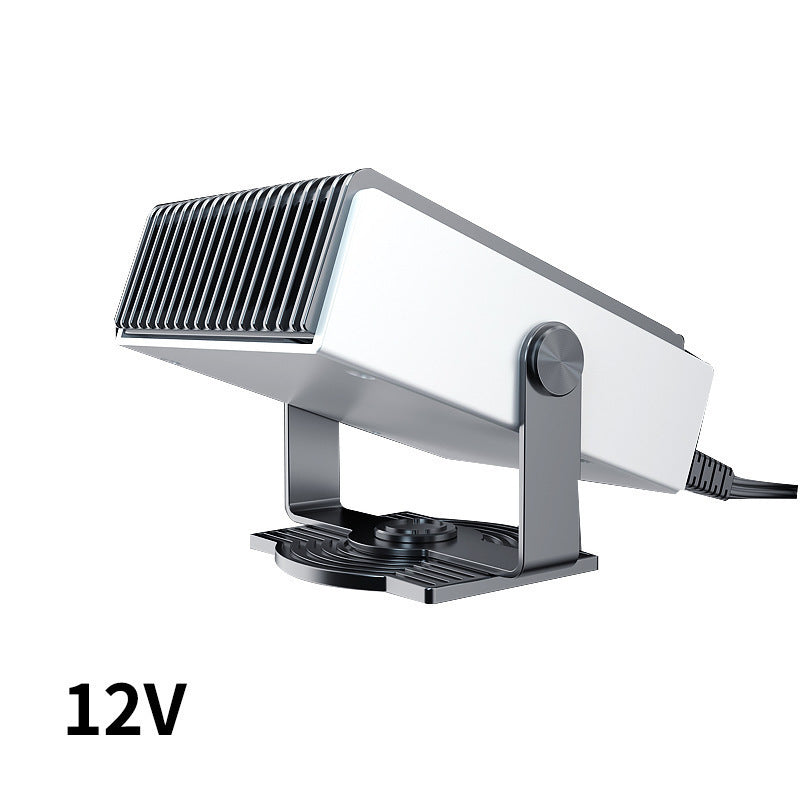 Portable Dual Fan Car Air Circulator Adjustable Angle Compact Cooling Fan for Vehicle