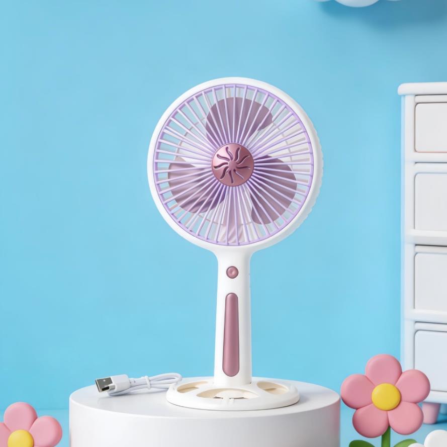 Harrow Portable USB Fan Lightweight Compact Rechargeable Personal Cooler