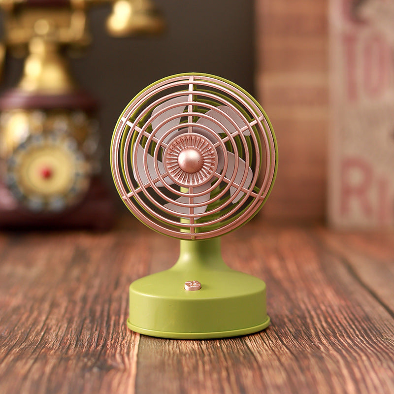 Portable Table Fan Compact Lightweight Personal Cooling Fan for Home Office Travel
