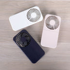 Harrow Portable Rechargeable Handheld Fan USB Battery Operated Lightweight Compact