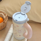 Women’s Multi-Purpose Insulated Drink Container Leak-Proof Lid Ergonomic Handle Large Capacity