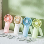 Harrow Portable Handheld Mini Cooling Fan Rechargeable Battery Adjustable Speed