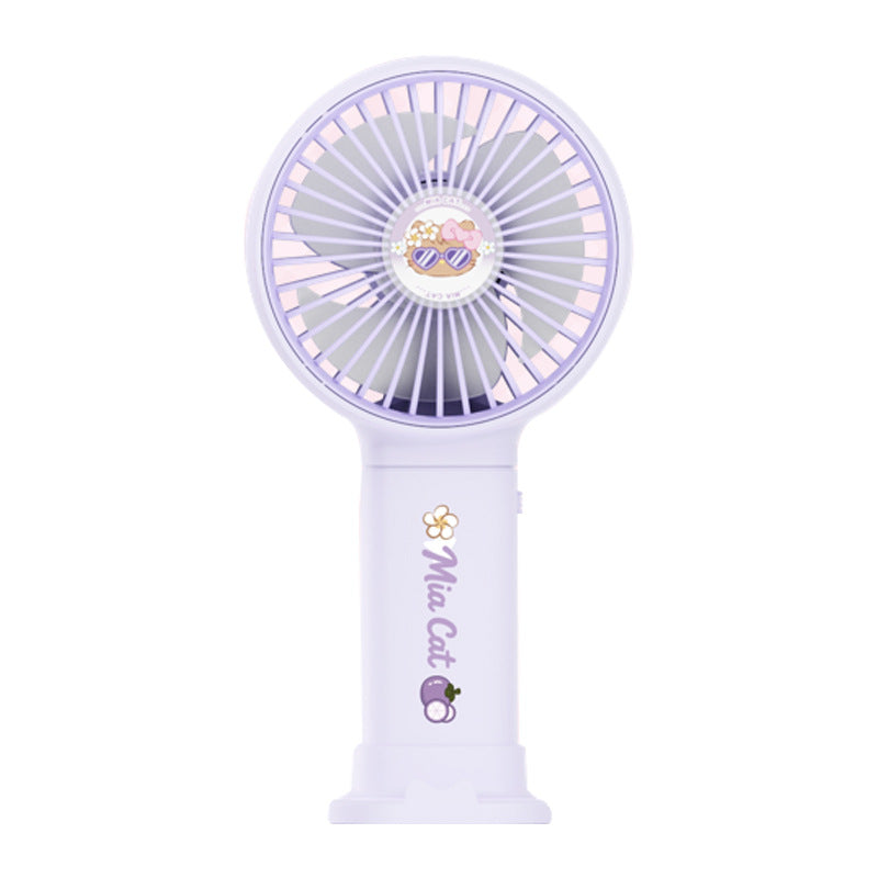 Portable USB Rechargechargeable Handheld Fan Compact Lightweight with Multiple Speeds