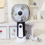 Portable Handheld Fan USB Rechargeable Lightweight Ergonomic Design for Travel and Outdoor Use