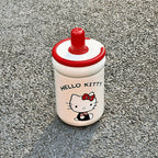 Ladies Drinking Cup BPA-Free with Hello Kitty Design Lid and Straw Closure