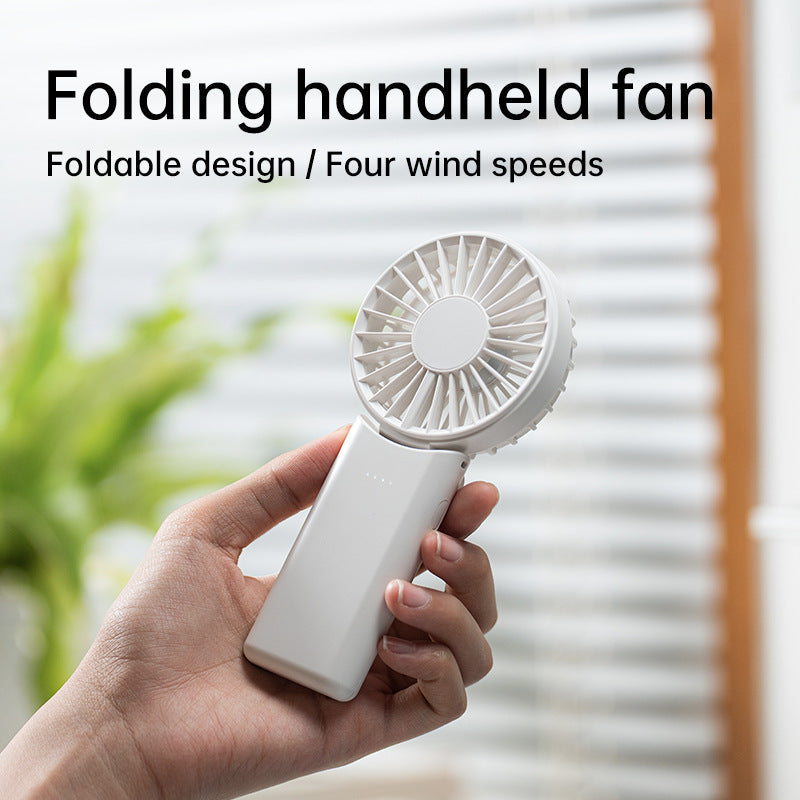Handheld Portable Electric Cooling Fan Rechargeable Battery Lightweight
