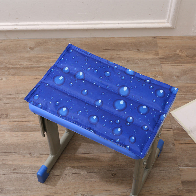 Cooling Seat Cushion with Snowflake Pattern Ergonomic Breathable Comfort Bowlift