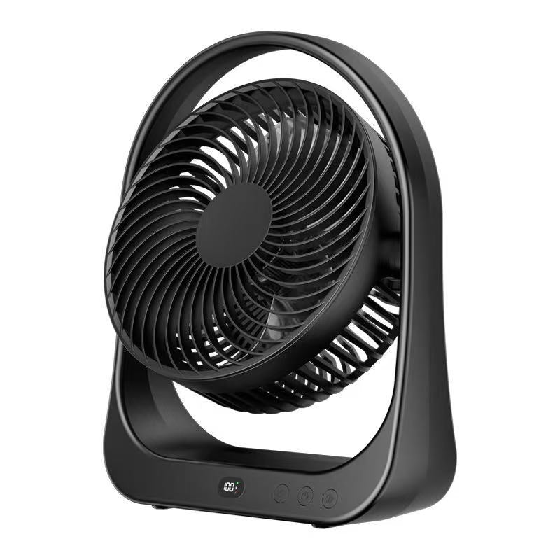 Ladies Table Fan Quiet Operation Swing Function Modern Minimalist Design