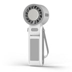 Harrow Rechargeable Portable Handheld Fan with Adjustable Speeds and Flexible Stand