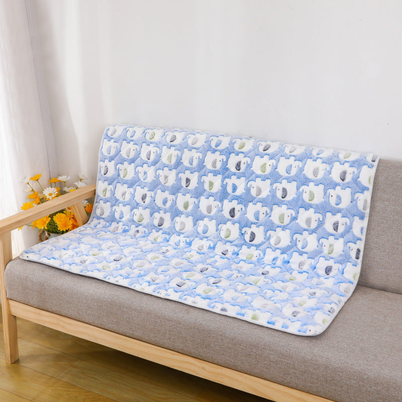 Women's Cozy Hypoallergenic Sofa Blanket Durable Warm Throw