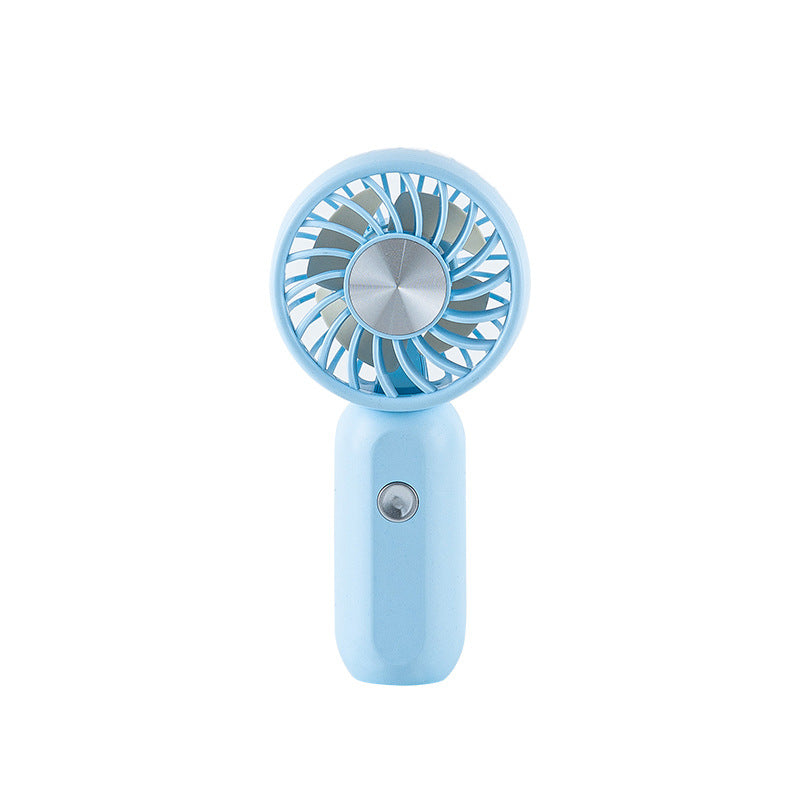 Portable High-Speed Handheld Fan Rechargeable USB Battery Lightweight Ergonomic Grip